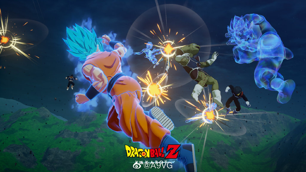 万代南梦宫公开了一组七龙珠z卡卡洛特dlc章节全新力量觉醒第二部的